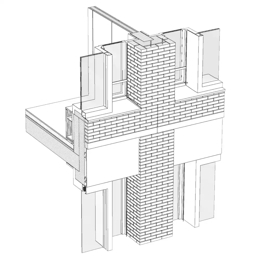 Detailmodell, Dorfzentrum Kirchberg