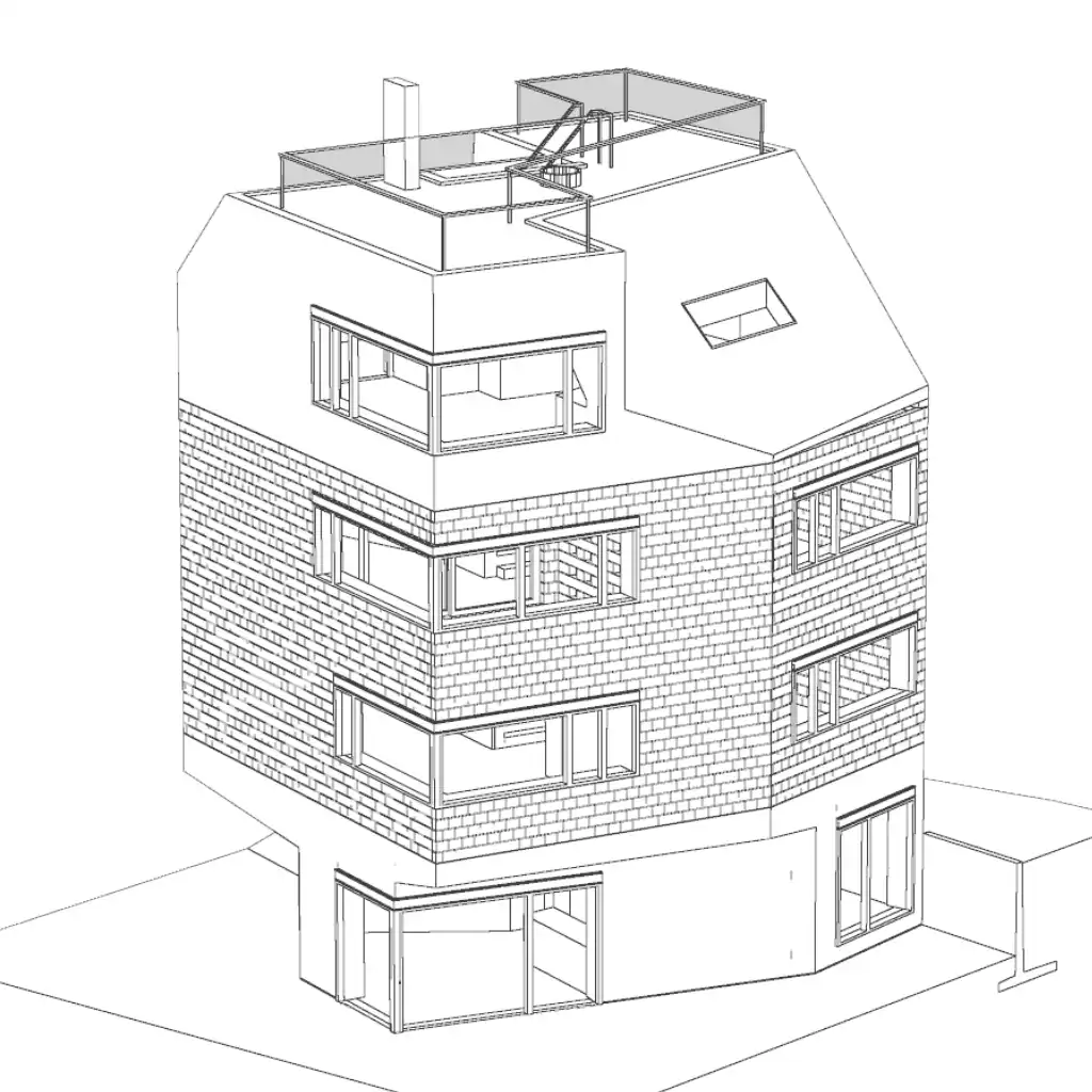 Gebäudemodell, Haus Alder
